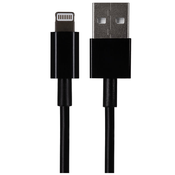 Maplin Lightning to USB-A Cable - Black, 1m