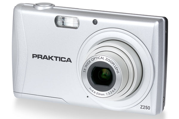 PRAKTICA Z250 Digital Camera 20MP 5x Zoom Silver GRADED STOCK B+