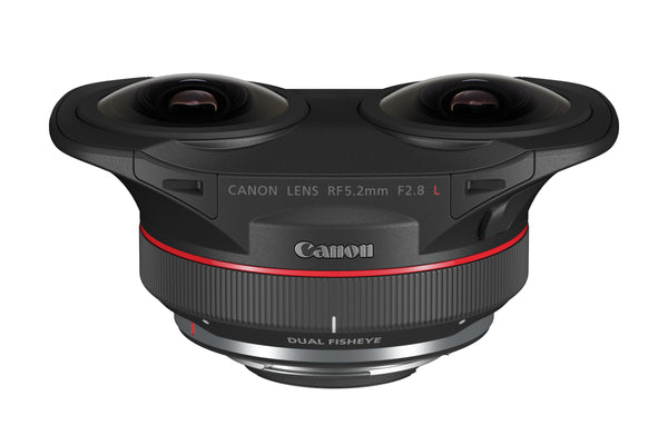 Canon RF 5.2mm F2.8L Dual Fisheye Lens - Black