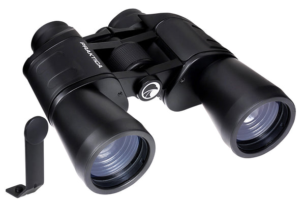 PRAKTICA Falcon 12x50mm Field Binoculars with Universal Tripod Mount - Black