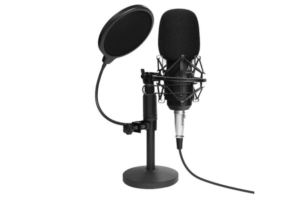 Maono XLR Studio Desk Top Condenser Cardioid Microphone with Pop filter
