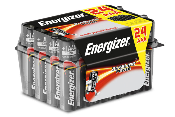 Energizer Power Alkaline AAA Batteries - Pack of 24