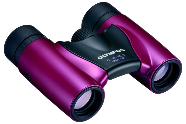 Olympus 8x21 RC II Metal Magenta Binoculars inc Case