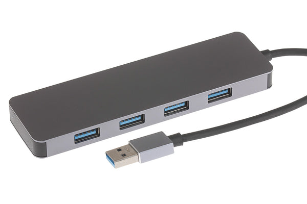 Nikkai USB-A Multiport Hub to 4x USB-A 3.0 High Speed Ports with 16cm Cable