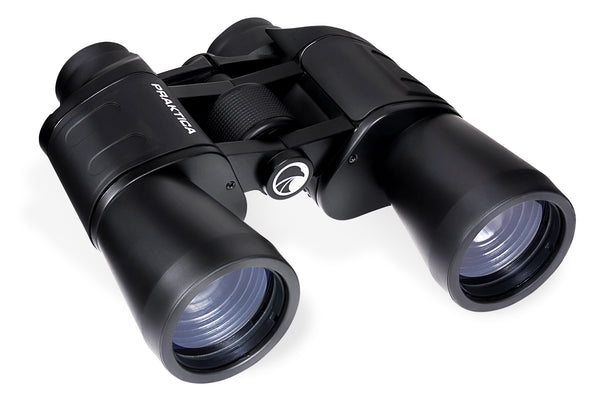 PRAKTICA Falcon 10x50mm Porro Prism Field Binoculars - Black