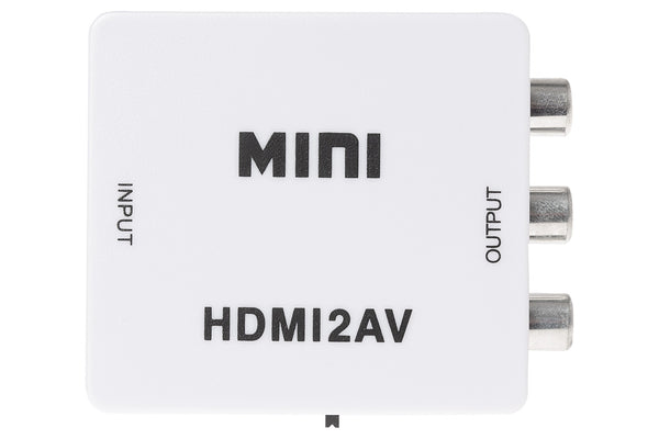 Nikkai HDMI to RCA Converter 1080P 60HZ Up Scaler
