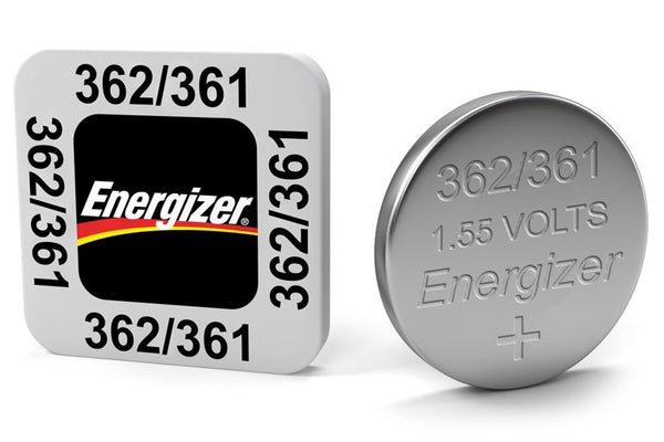 Energizer SR58/S40 362/361 Silver Oxide Coin Cell Battery - Pack of 10