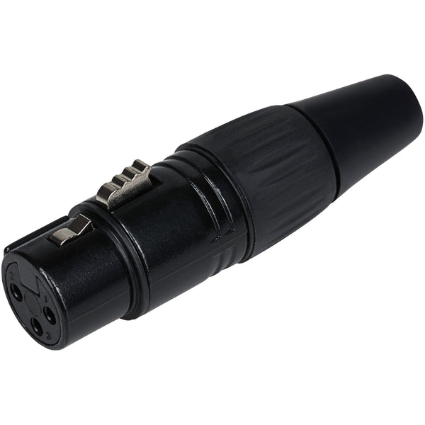 Maplin XLR Female Connector Gold Plated Copper Contacts Zinc Shell