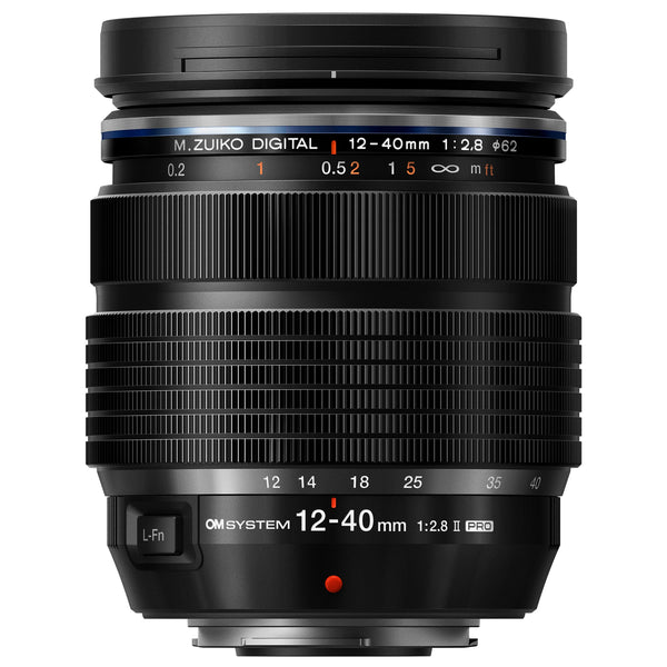OM System M.Zuiko 12-40mm F2.8 PRO Mk II - Black