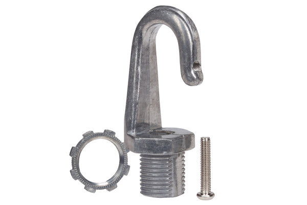 ProperAV Cast Aluminium Ceiling Hook for Industrial Lighting Solutions