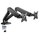 ProperAV Desk Monitor Mount Dual Articulated Swing Arms 17''- 32'' VESA Max 100x100