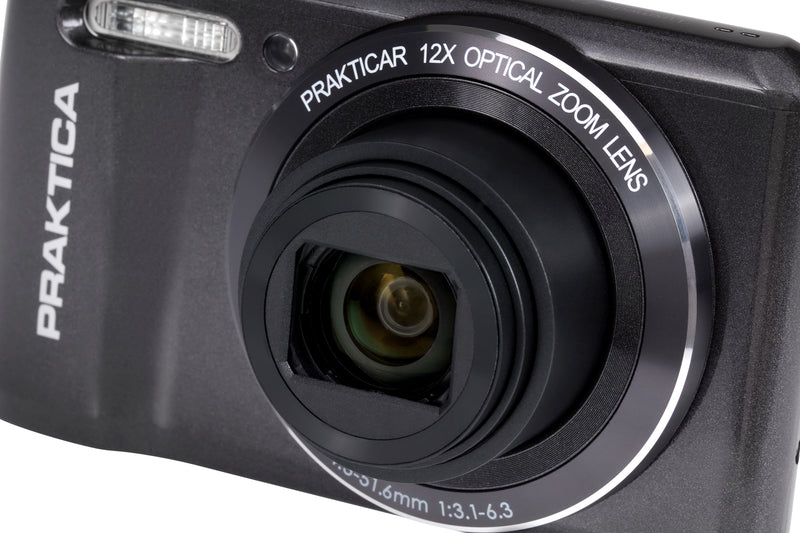 PRAKTICA Luxmedia Z212 20MP 12x Zoom Compact Camera - Graphite