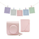 Fujifilm Instax Mini 12 Accessory Kit with Case, Photo Album, Hanging Cards & Pegs