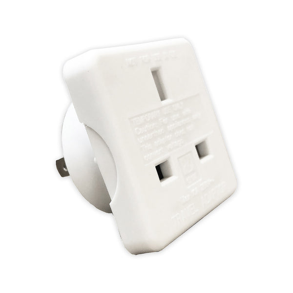 Maplin UK to 10A USA Travel Adapter Plug White