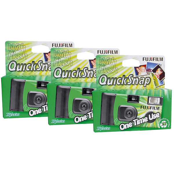 Fujifilm Superia Xtra 400 VV Type 27 Exposures QuickSnap Disposable Camera with Flash