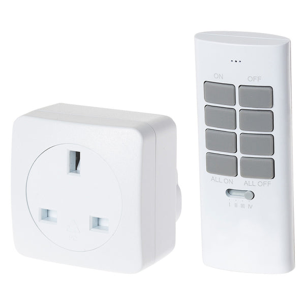 Maplin ORB RF Remote Controlled Mains Plug with Dimmer and Remote Control