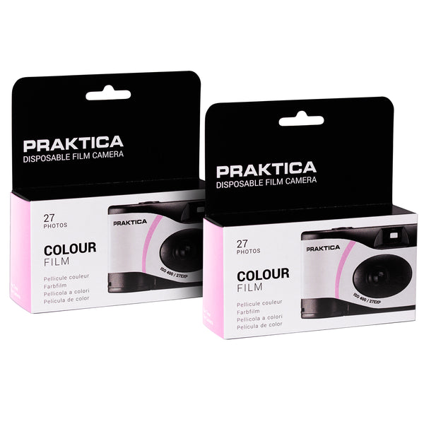 Praktica Single Use Disposable Camera Pink - Colour Film