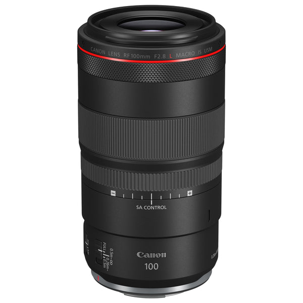 Canon RF 100mm F2.8L Macro IS USM Lens - Black