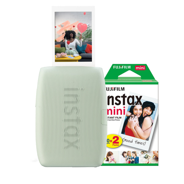 Fujifilm Instax Mini Link 3 Wireless Smartphone Photo Printer - Sage Green