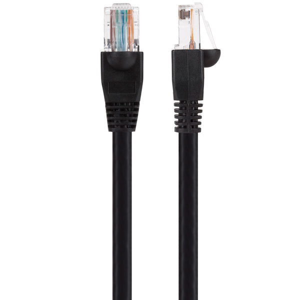 Maplin RJ45 CAT6 Plug UTP Ethernet Network Cable - Black
