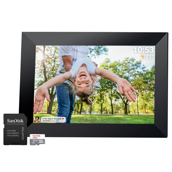 PRAKTICA 10" Digital Photo Frame 1280 x 800 with Wi-Fi and Frameo Software