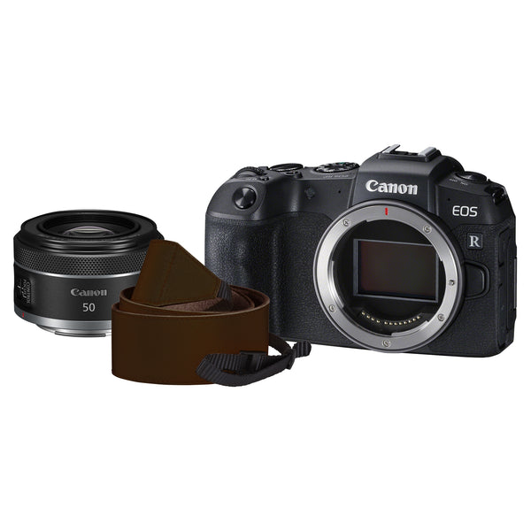 Canon EOS RP Full Frame CSC Camera Kit inc RF 50mm f1.8 STM Lens & Neck Strap