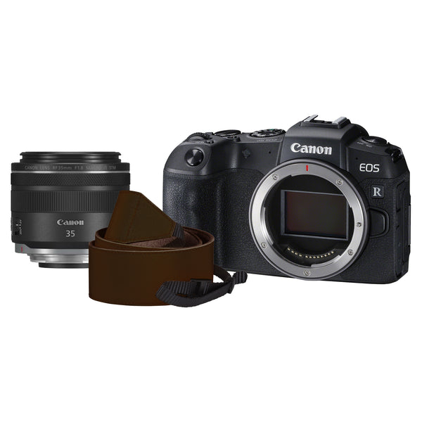 Canon EOS RP Full Frame CSC Camera Kit inc RF 35mm f/1.8 Macro IS STM Lens & Neck Strap