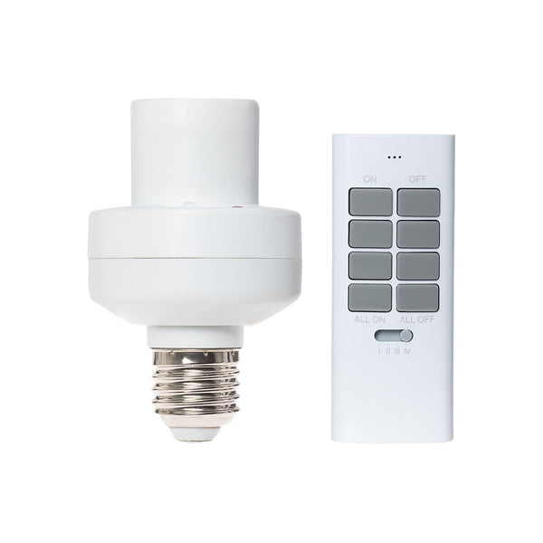 Maplin ORB RF Remote Controlled Mains Light Bulb Socket with Remote Control