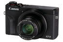 Canon Powershot G7X MK III Premium Vlogger Kit inc HG-100TBR Tripod Grip 64GB SD