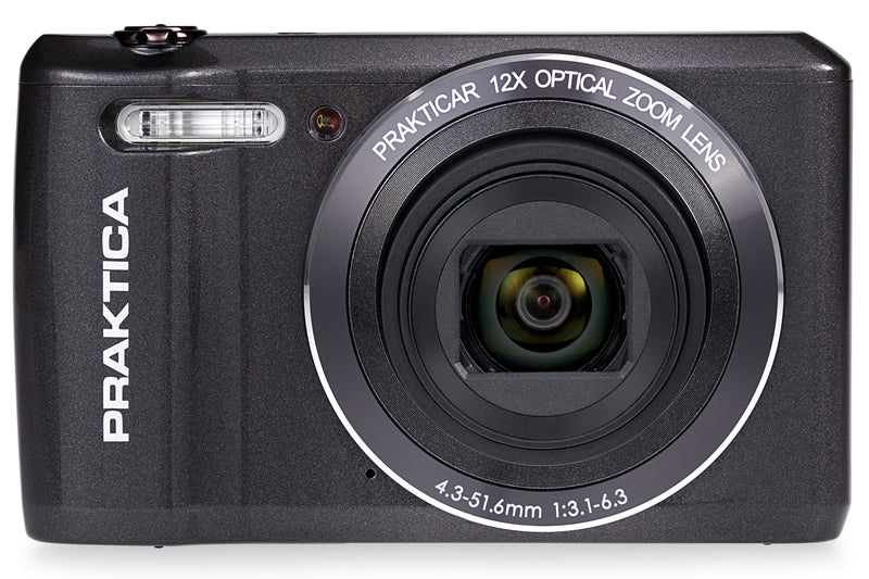 PRAKTICA Luxmedia Z212 20MP 12x Zoom Compact Camera - Graphite