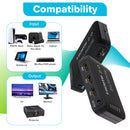 Maplin HDMI Switch 5 Ports In 1 Port Out Ultra HD 4K@60Hz with Remote Control
