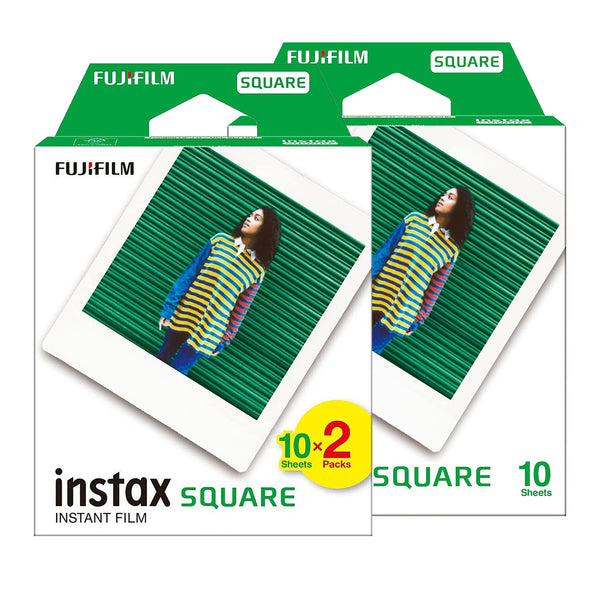 Fujifilm Instax Square Instant Photo Film - White