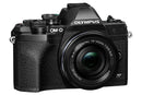 Olympus OM-D E-M10 MK IV Mirrorless Camera with 14-42 mm f/3.5-5.6 EZ Pancake Lens - Black