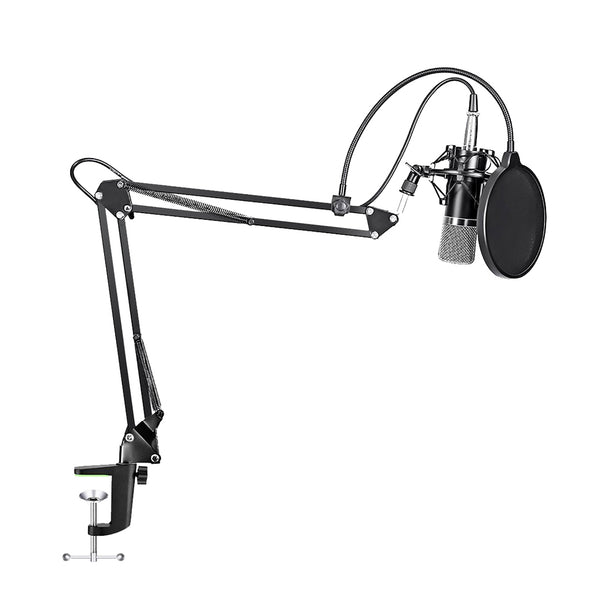 Prosound XLR Condenser Cardioid Microphone with Boom Arm Kit 3.5mm Connection