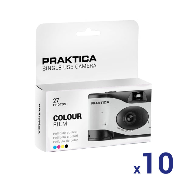Praktica Single Use Disposable Camera Wedding White - Colour Film