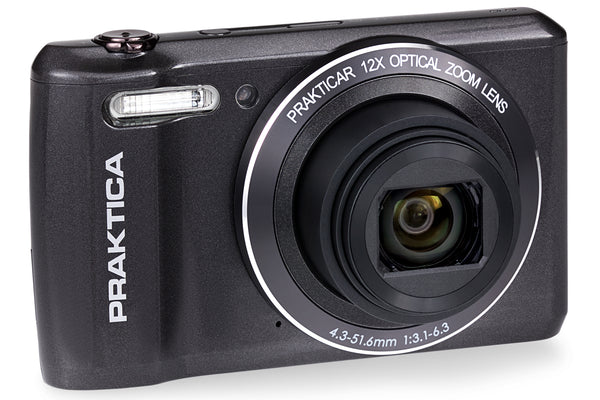 PRAKTICA Luxmedia Z212 20MP 12x Zoom Compact Camera - Graphite