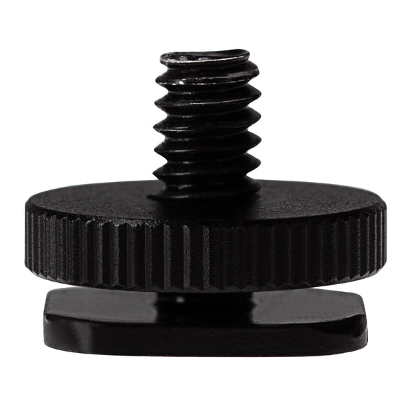 PRAKTICA Cold Shoe Adapter Mount 1/4" Screw Fitting Aluminium