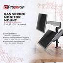 ProperAV Desk Monitor Mount Articulated Swing Arms 17''- 32'' VESA Max 100x100
