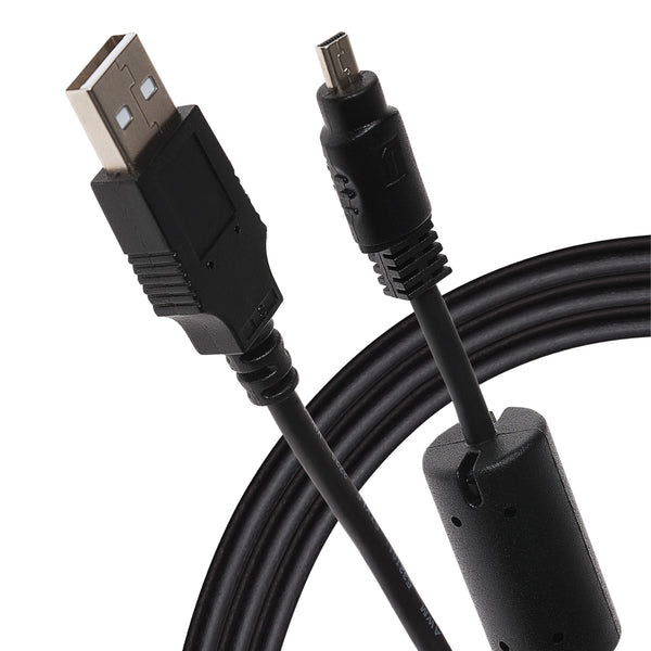 PRAKTICA USB-A 2.0 to 8 Pin Mini USB Camera Charging Cable Cable 0.5m