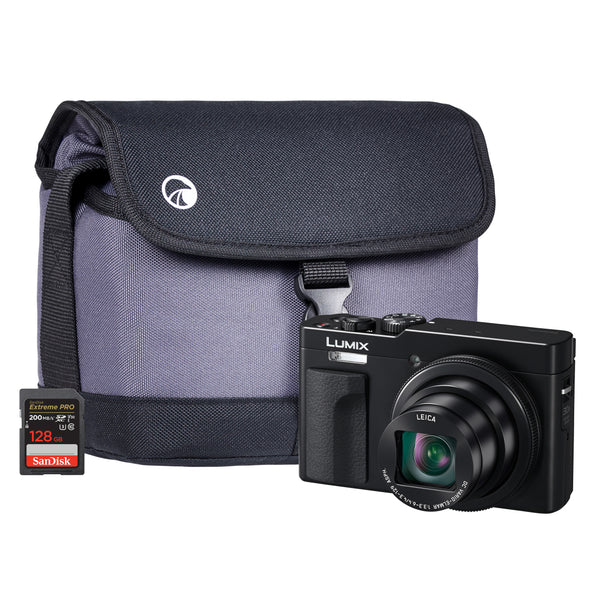 Panasonic DC-TZ99 Camera Kit inc Sandisk 128GB SD Card & System Bag