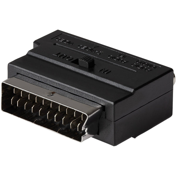 Maplin SCART to S-Video or Triple RCA Phono Adapter