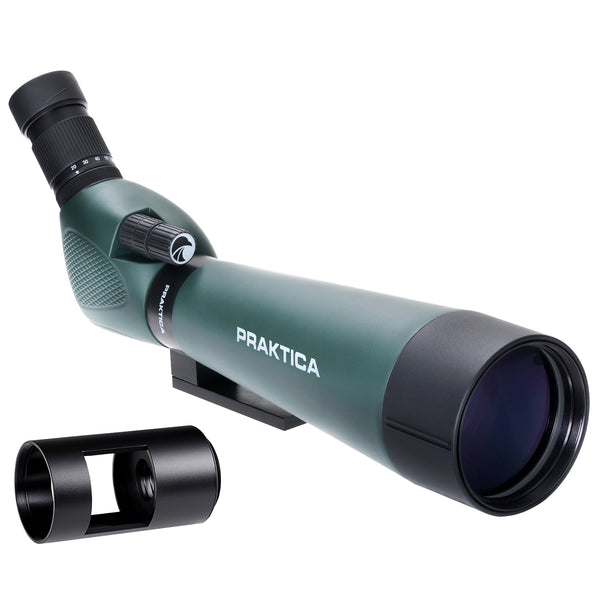 PRAKTICA Highlander 20-60x80mm Spotting Scope including Digiscoping Attachment