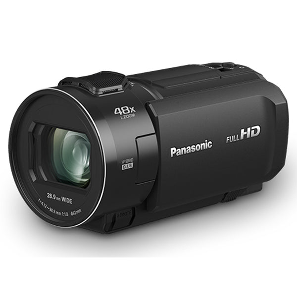 Panasonic HC-V900 Full HD Camcorder with 24x Optical Zoom, 3" LCD, SD/SDHC/SDXC Compatibility - Black