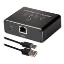 Maplin RJ45 Splitter Ethernet Gigabit LAN Adapter 1 Port In 4 Ports Out 1 up to 100m