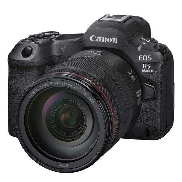 Canon EOS R5 Mark II Full Frame Mirrorless Camera RF 24-105mm F4 L Lens Kit
