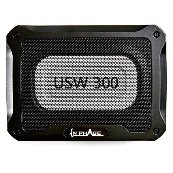 In Phase Car Audio USW300 Underseat Subwoofer