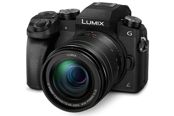 Panasonic DMC-G7 CSC Mirrorless Camera Black 4K 16MP 3.0LCD 12-60mm Lumix Lens