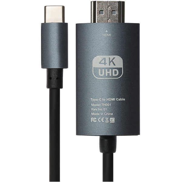 Maplin USB-C to HDMI Cable Supports Ultra HD 4K@60Hz