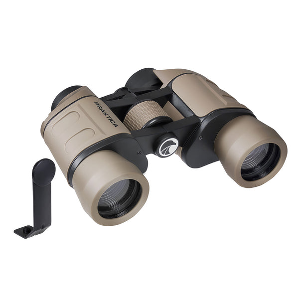 PRAKTICA Falcon 8x40mm Wide Angle Porro Prism Field Binoculars - Sand