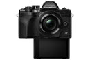 Olympus OM-D E-M10 MK IV Mirrorless Camera with 14-42 mm f/3.5-5.6 EZ Pancake Lens - Black